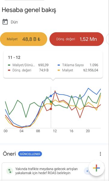 Google Ads Sonucu